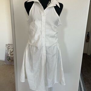 Brand new without tag White dress